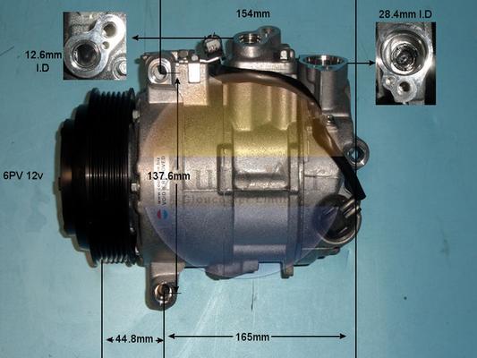 Auto Air Gloucester 14-9660P - Компрессор кондиционера autodnr.net