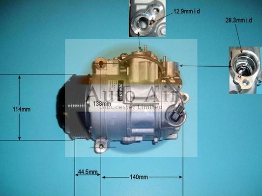 Auto Air Gloucester 14-9660 - Компрессор кондиционера autodnr.net