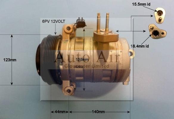 Auto Air Gloucester 14-9746 - Компрессор кондиционера autodnr.net