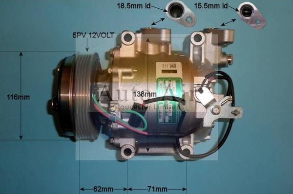 Auto Air Gloucester 14-9748 - Компрессор кондиционера autodnr.net