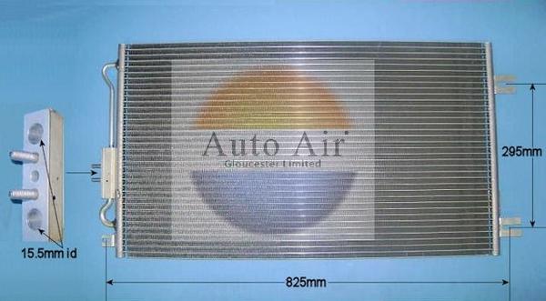Auto Air Gloucester 16-1999 - Конденсатор, кондиціонер autocars.com.ua