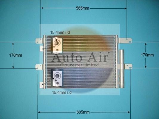 Auto Air Gloucester 16-9005 - Конденсатор кондиционера autodnr.net