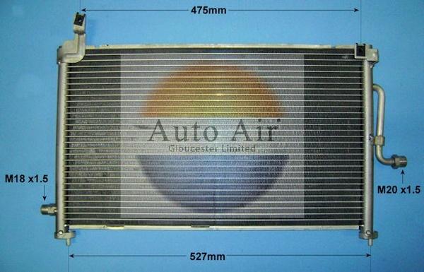 Auto Air Gloucester 16-9999 - Конденсатор кондиционера autodnr.net