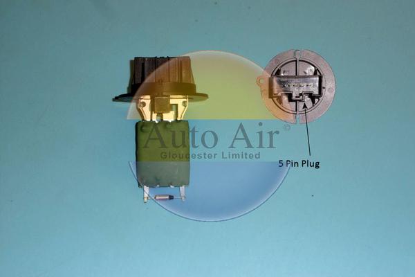 Auto Air Gloucester 20-0052 - Додатковий резистор, вентилятор кондиціонера autocars.com.ua