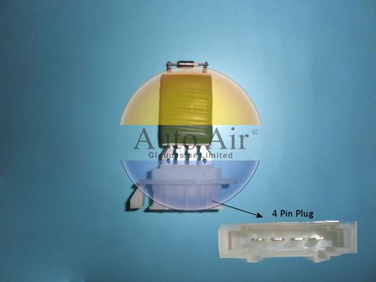 Auto Air Gloucester 20-0075 - Додатковий резистор, вентилятор кондиціонера autocars.com.ua