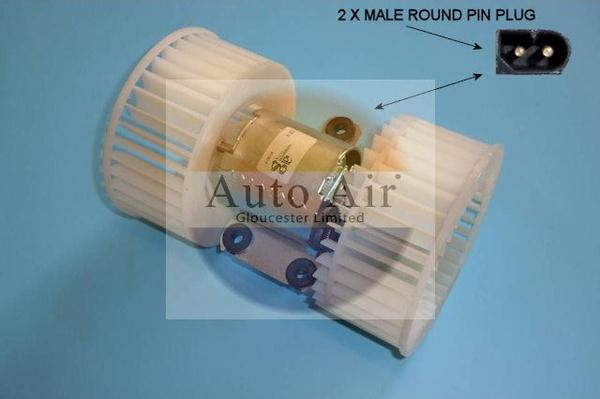 Auto Air Gloucester 21-0067 - Вентилятор салону autocars.com.ua