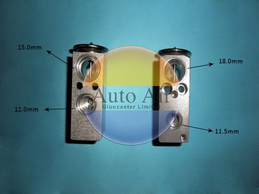 Auto Air Gloucester 22-5706 - Розширювальний клапан, кондиціонер autocars.com.ua