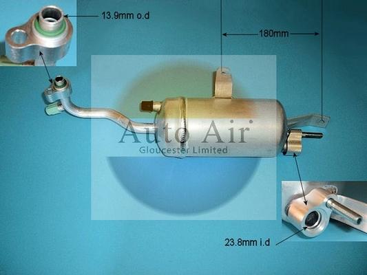 Auto Air Gloucester 31-0009 - Осушувач, кондиціонер autocars.com.ua