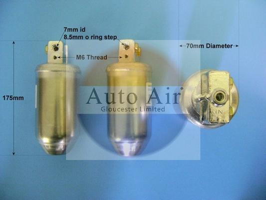 Auto Air Gloucester 31-1121 - Осушувач, кондиціонер autocars.com.ua