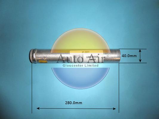 Auto Air Gloucester 31-3231 - Осушувач, кондиціонер autocars.com.ua