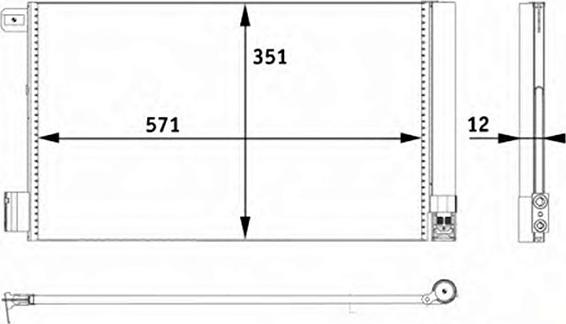 Autoclima 30311539CP - Конденсатор кондиционера autodnr.net