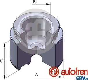 AUTOFREN SEINSA D025271 - Поршень, корпус скоби гальма autocars.com.ua