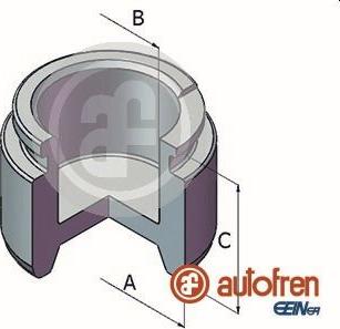 AUTOFREN SEINSA D025391 - Поршень, корпус скоби гальма autocars.com.ua