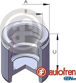 AUTOFREN SEINSA D02544 - Поршень, корпус скобы тормоза avtokuzovplus.com.ua