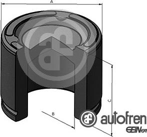 AUTOFREN SEINSA D025461 - Поршень, корпус скоби гальма autocars.com.ua