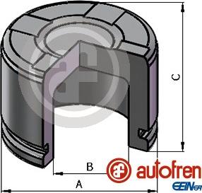 AUTOFREN SEINSA D025662 - Поршень, корпус скоби гальма autocars.com.ua