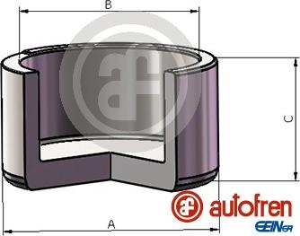 AUTOFREN SEINSA D025686 - Поршень, корпус скоби гальма autocars.com.ua