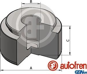 AUTOFREN SEINSA D025749 - Поршень, корпус скоби гальма autocars.com.ua