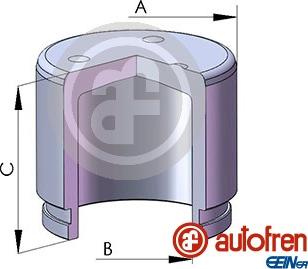 AUTOFREN SEINSA D025857 - Поршень, корпус скобы тормоза avtokuzovplus.com.ua