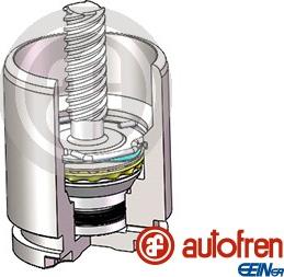 AUTOFREN SEINSA D025816K - Поршень, корпус скоби гальма autocars.com.ua