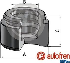 AUTOFREN SEINSA D025821 - Поршень, корпус скоби гальма autocars.com.ua