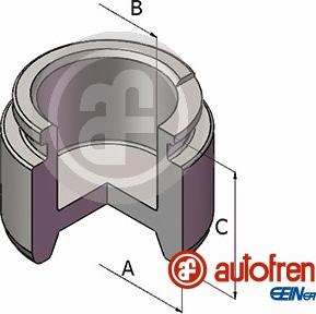 AUTOFREN SEINSA D025851 - Поршень, корпус скобы тормоза avtokuzovplus.com.ua