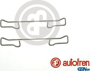 AUTOFREN SEINSA D42345A - Комплектуючі, колодки дискового гальма autocars.com.ua