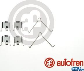 AUTOFREN SEINSA D42350A - Комплектуючі, колодки дискового гальма autocars.com.ua
