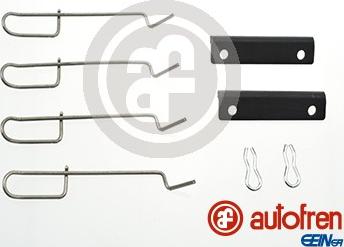 AUTOFREN SEINSA D42386A - Комплектуючі, колодки дискового гальма autocars.com.ua