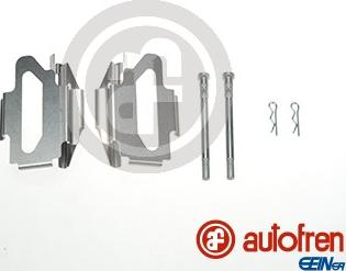 AUTOFREN SEINSA D42395A - Комплектуючі, колодки дискового гальма autocars.com.ua