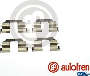 AUTOFREN SEINSA D42400A - Комплектуючі, колодки дискового гальма autocars.com.ua