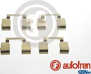 AUTOFREN SEINSA D42466A - Комплектуючі, колодки дискового гальма autocars.com.ua