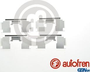 AUTOFREN SEINSA D42484A - Комплектуючі, колодки дискового гальма autocars.com.ua