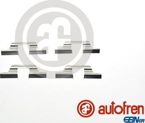 AUTOFREN SEINSA D42492A - Комплектуючі, колодки дискового гальма autocars.com.ua