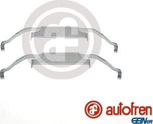 AUTOFREN SEINSA D42558A - Комплектуючі, колодки дискового гальма autocars.com.ua