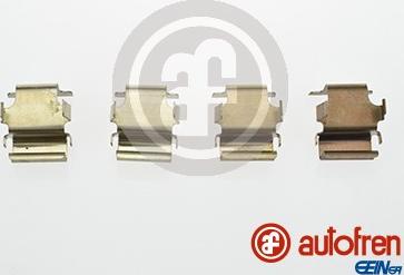 AUTOFREN SEINSA D42560A - Комплектуючі, колодки дискового гальма autocars.com.ua