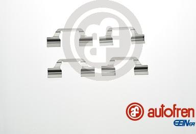 AUTOFREN SEINSA D42801A - Комплектуючі, колодки дискового гальма autocars.com.ua