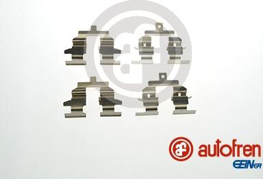AUTOFREN SEINSA D42822A - Комплектуючі, колодки дискового гальма autocars.com.ua