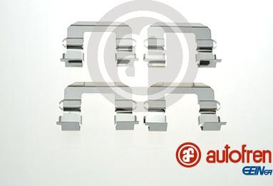 AUTOFREN SEINSA D42859A - Комплектуючі, колодки дискового гальма autocars.com.ua