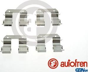 AUTOFREN SEINSA D42875A - Комплектуючі, колодки дискового гальма autocars.com.ua