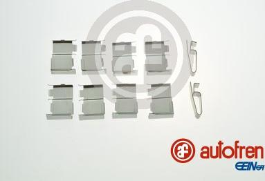 AUTOFREN SEINSA D42950A - Комплектуючі, колодки дискового гальма autocars.com.ua