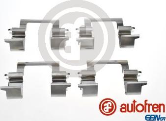 AUTOFREN SEINSA D42983A - Комплектуючі, колодки дискового гальма autocars.com.ua