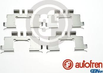 AUTOFREN SEINSA D42997A - Комплектуючі, колодки дискового гальма autocars.com.ua