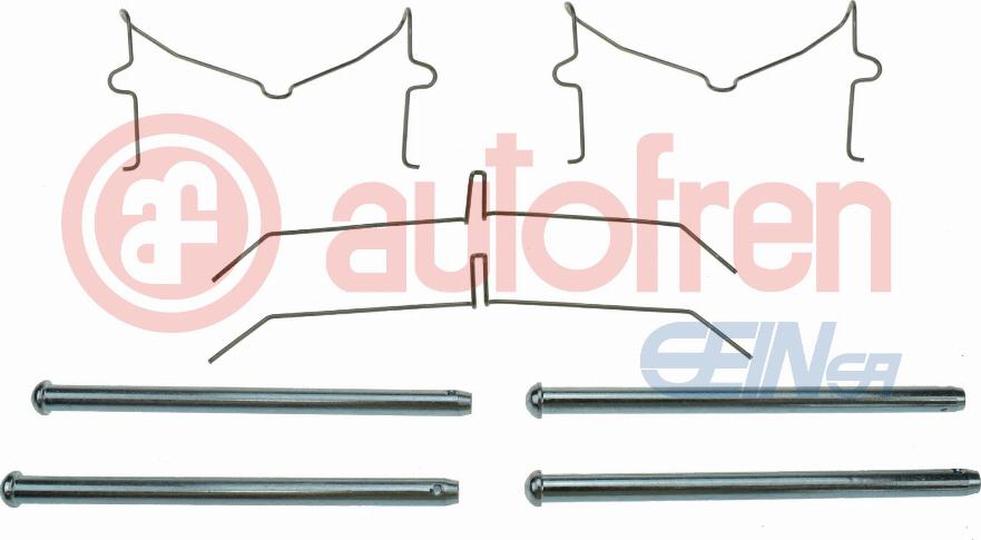 AUTOFREN SEINSA D43042A - Комплектуючі, колодки дискового гальма autocars.com.ua