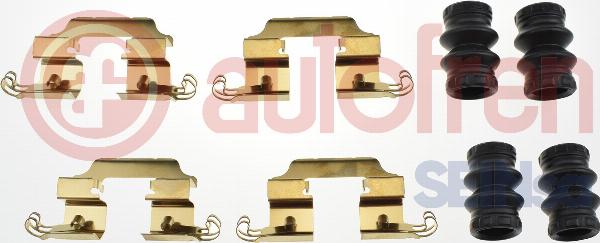 AUTOFREN SEINSA D43394A - Комплектуючі, колодки дискового гальма autocars.com.ua