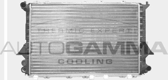 Autogamma 100060 - Радіатор, охолодження двигуна autocars.com.ua