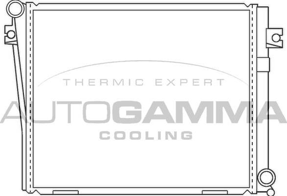 Autogamma 100120 - Радіатор, охолодження двигуна autocars.com.ua
