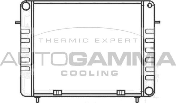 Autogamma 100701 - Радіатор, охолодження двигуна autocars.com.ua