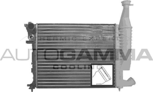 Autogamma 101346 - Радіатор, охолодження двигуна autocars.com.ua