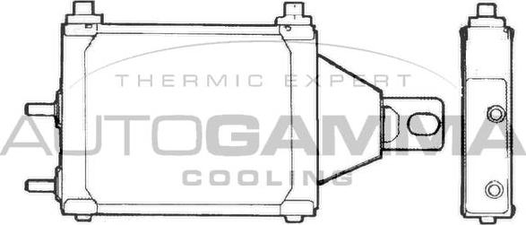 Autogamma 101522 - Масляний радіатор, рухове масло autocars.com.ua